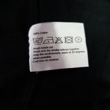 MITZY Black Cotton T-shirt Size 14
