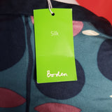 Boden 100% Silk Green Top Size 16.