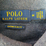 Polo Ralph Lauren Blue Polo Slim Fit Jumper Size M.