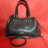 Paul Costelloe Black Leather Handbag