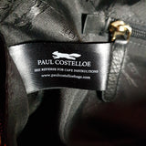Paul Costelloe Black Leather Handbag