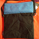 Harris Tweed Blue Black Bag