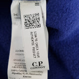 C.P. Company Kids Blue Goggle Jersey Hoodie Size 12 Years.