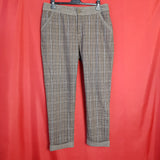 Joe Browns Brown Check Waistcoat Trousers Suit Size 14