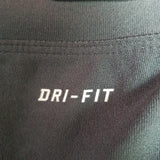 Nike DRI-FIT Black Short Fitness Leggings Size M