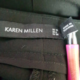 Karen Millen Black Wide Leg Trousers Size 10