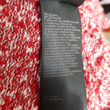 Karen Miller Red White Knit Jumper Size S