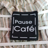 Pause Cafe Beige Summer Top Size FR42 UK16