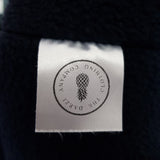 DARZI The Shetland Deep Teal 100% Wool Gilet Size S.