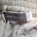 Mint Velvet Womens Grey Trousers Size 16.