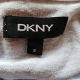 DKNY Grey Jersey T-shirt and Shirts Size S
