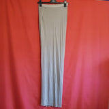 HELMUT LANG Women's Grey Long Skirt Size S