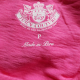 JUICY COUTURE Women's Pink T-Shirt Size S