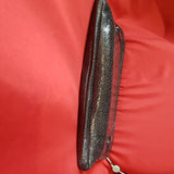 MM6 Maison Martin Margiela Leather Black Clutch Bag