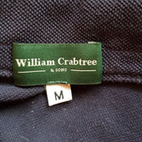 William Crabtree & Sons Men's Navy Shirt Size M