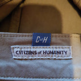 Citizens of Humanity Women's Brown Beige Jeans Size 25