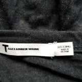 T by Alexander Wang Women's Navy T-Shirt Size XS