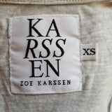 Zoe Karssen Grey Tank Top Size XS