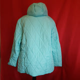 DAMART Women's Turquoise Waterproof Jacket Size 18/20