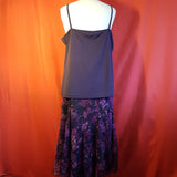 BMW Women's Purple Suit Skirt Size 22 Top+Blouse Size 20