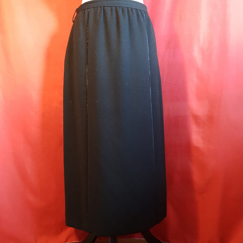 Hammer Women's Black Long Skirt Size 44 / 16 UK