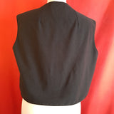 Eastex Women's Black Skirt Top Suit Size 18