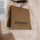 BURBERRY Women's Light Brown Silk Wool Scarf