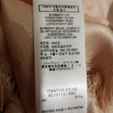 BURBERRY Women's Light Brown Silk Wool Scarf