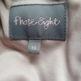 Phase Eight Light Pink White Ocassion Dress Size 16 with Jacket Size 14.