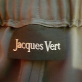 Jacques Vert Women's Grey Wide Leg Trousers Size 12
