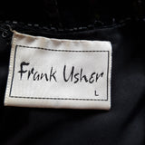 Frank Usher Women's Black Blouse Size L