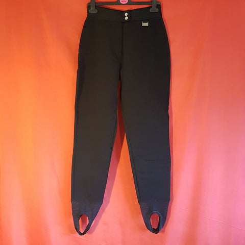 Schoeller Black Ski Trousers Size 40 / S