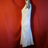 ANNA MOLINARI White Linen Blend Dress Size 40 IT 8 UK