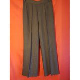 Max Mara Women's Wool Blend Brown Trousers Size 46 IT 14 UK.