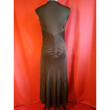 КАREN MILLEN Women's Brown Long Dress Size 14