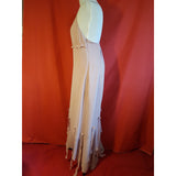 ANA SOUSA Women's Pink Long Dress Size 12