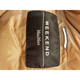 Max Mara Weekend Women's Brown Hooded Jacket Size 12.