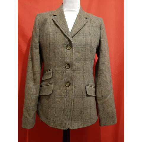 GANT Women's Green 100% Wool Blazer Size 14.