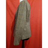 GANT Women's Green 100% Wool Blazer Size 14.