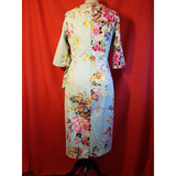 The Pretty Dress Company Light Blue Floral Print Dress Size 12