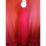 WALLIS Petite Red Long Ocassion Dress Size 10.