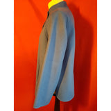 WEEKEND Max Mara Blue Wool Short Coat Size 8