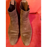 CARMINA Chelsea Brown Suede Boots Size 7.5