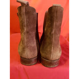 CARMINA Chelsea Brown Suede Boots Size 7.5