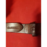 PAMPEANO Men's Brown Leather Belt Size 90.