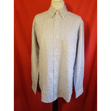 Ralph Lauren Men's Blue White Stripe Shirt Size M.