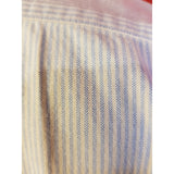 Luca Avitabile Blue White Stripe Shirt Size M.