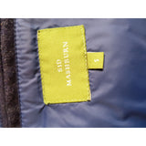 SID MASHBURN Men's Blue Wool Down Guilted Gilet Size S.