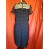 PRECIS Petite Navy Occasion Dress Size 18 RRP£149