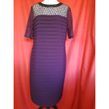 РRECIS Petite Purple Ocassion Dress Size 18